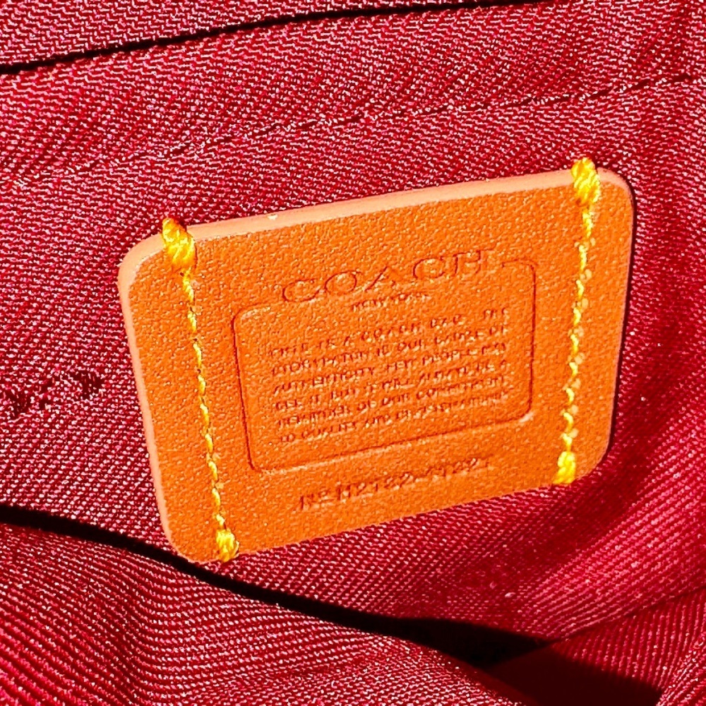 Coach Kitt Messenger
Crossbody In Tan and Rust - Picture 10 of 14